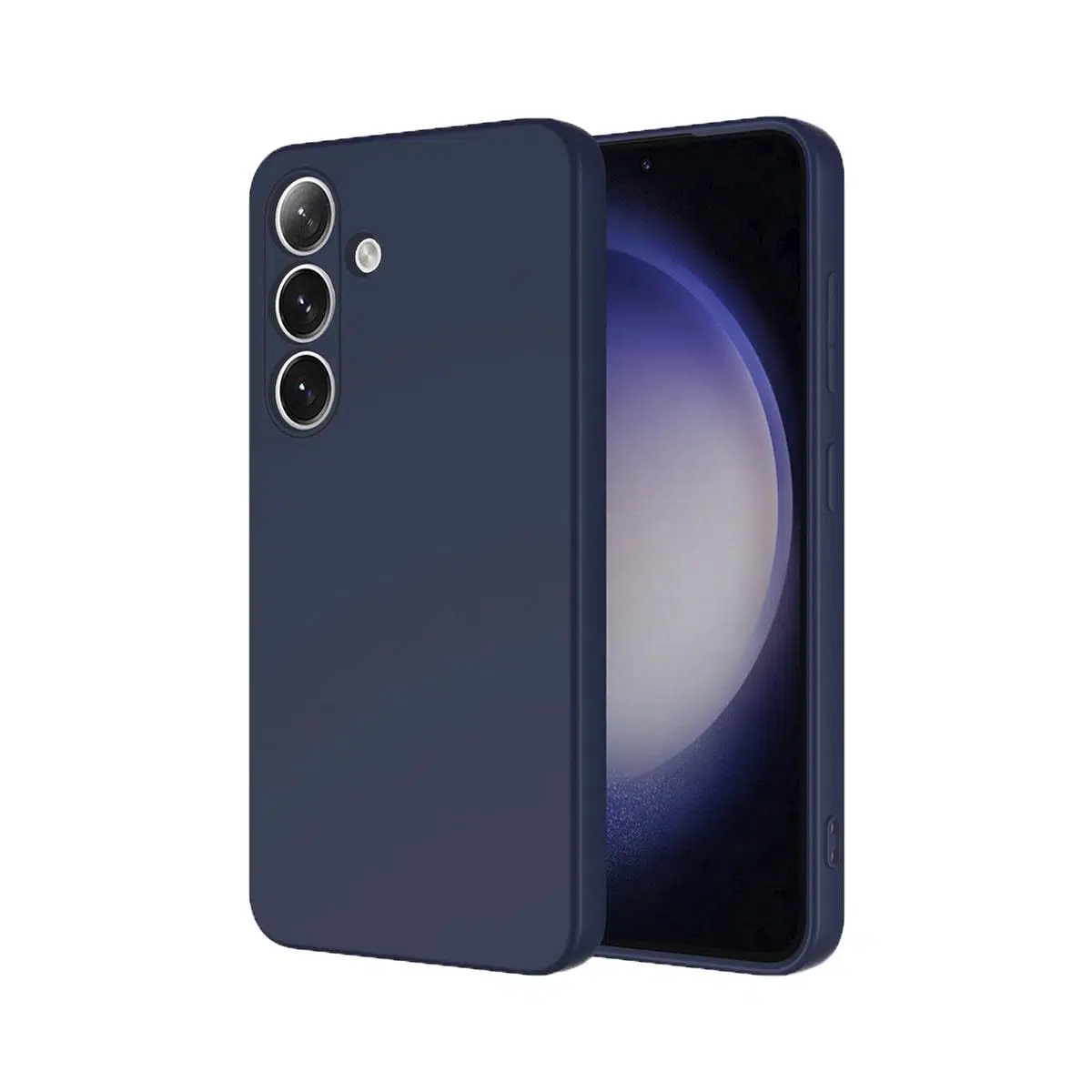 BİKAPAK ECO SENSE SAMSUNG S25 KOYU MAVİ KAPAK
