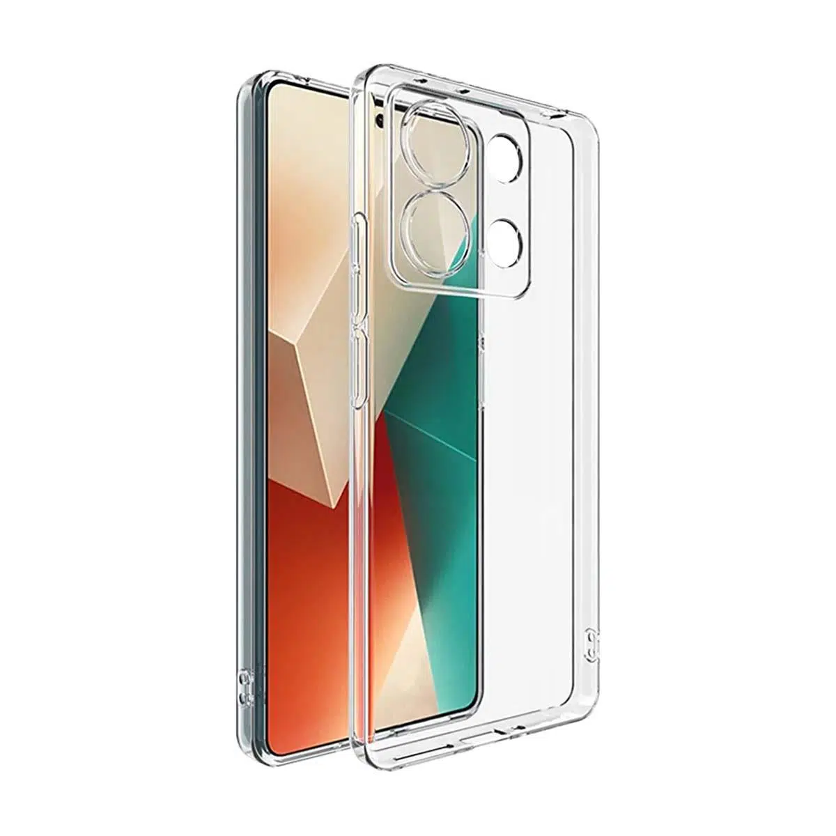BİKAPAK ECO SİLİKON REDMI NOTE 13 ŞEFFAF KAPAK