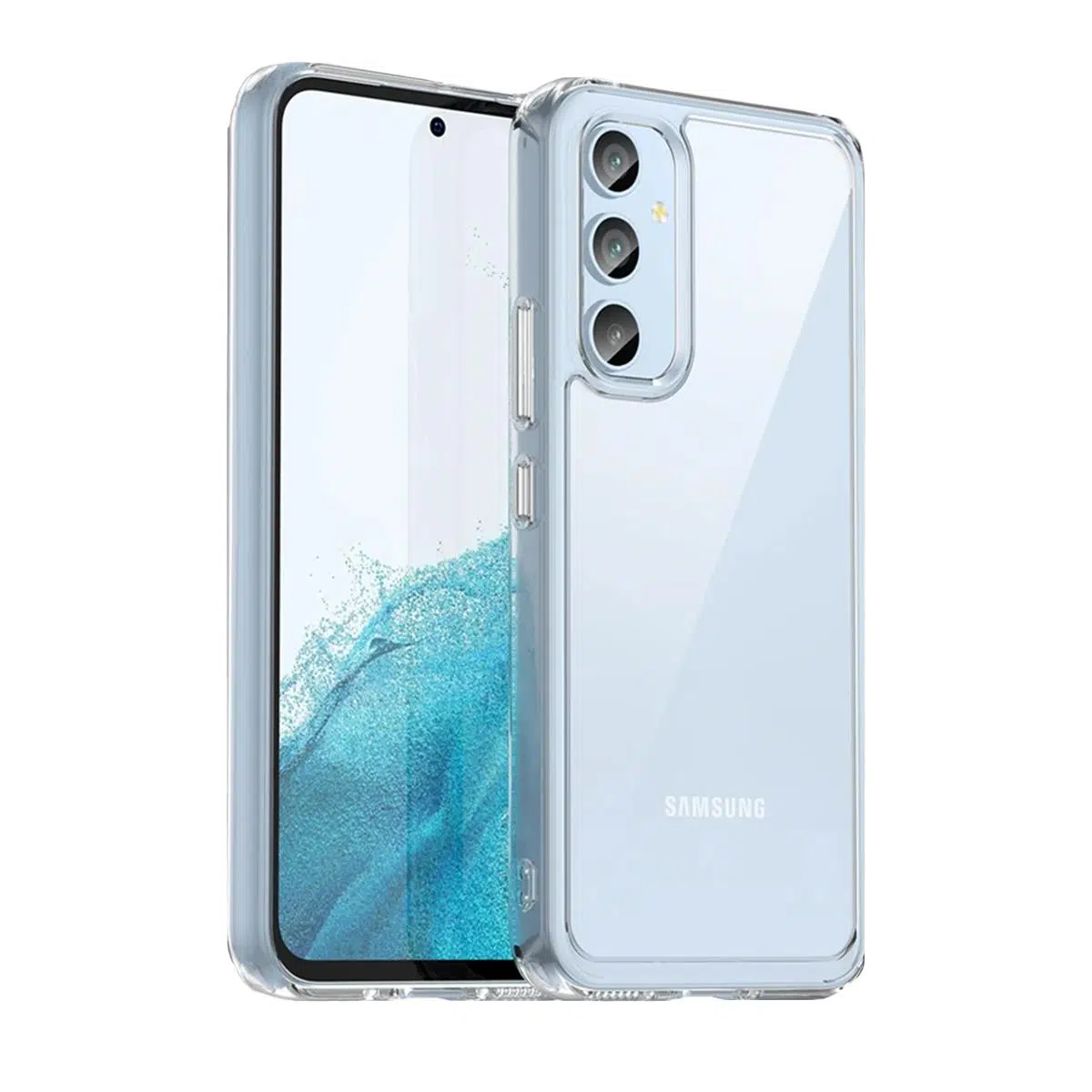 BİKAPAK ECO SİLİKON SAMSUNG A34 ŞEFFAF KAPAK