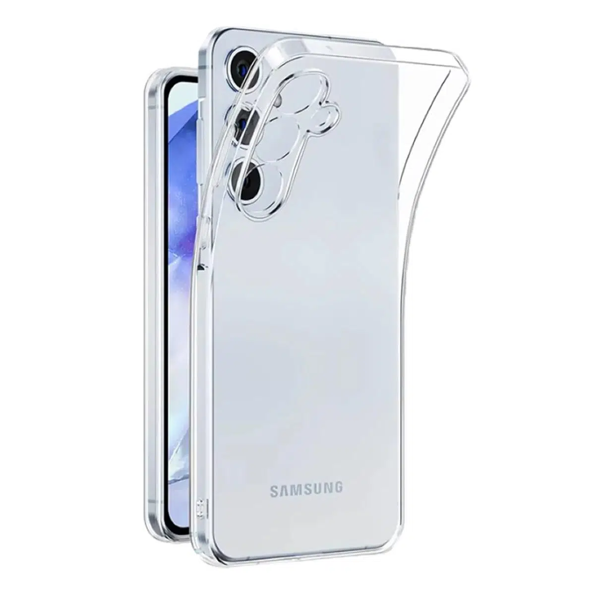 BİKAPAK ECO SİLİKON SAMSUNG A56 ŞEFFAF KAPAK