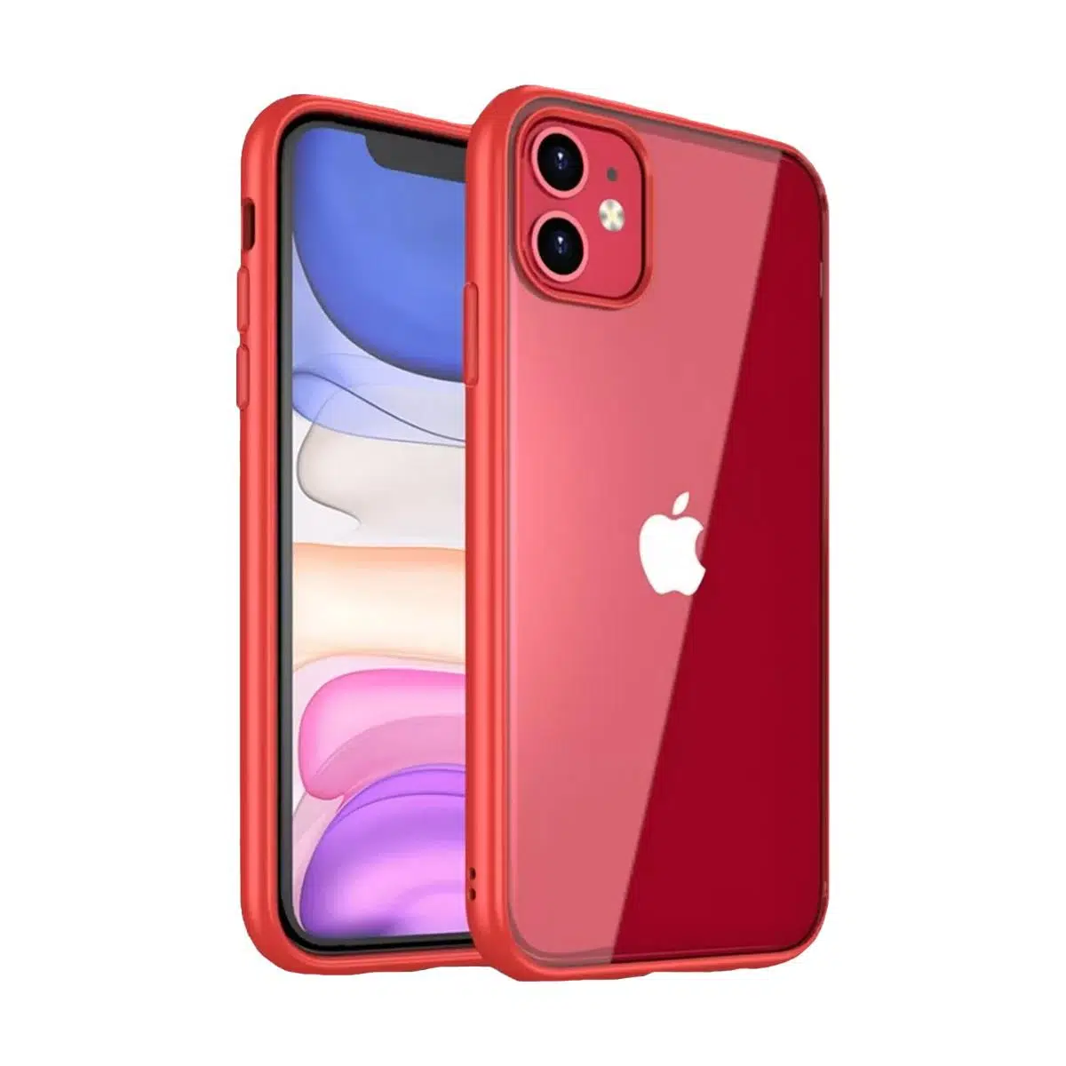 BİKAPAK ELIT CRYSTAL IPHONE 11 KIRMIZI KAPAK