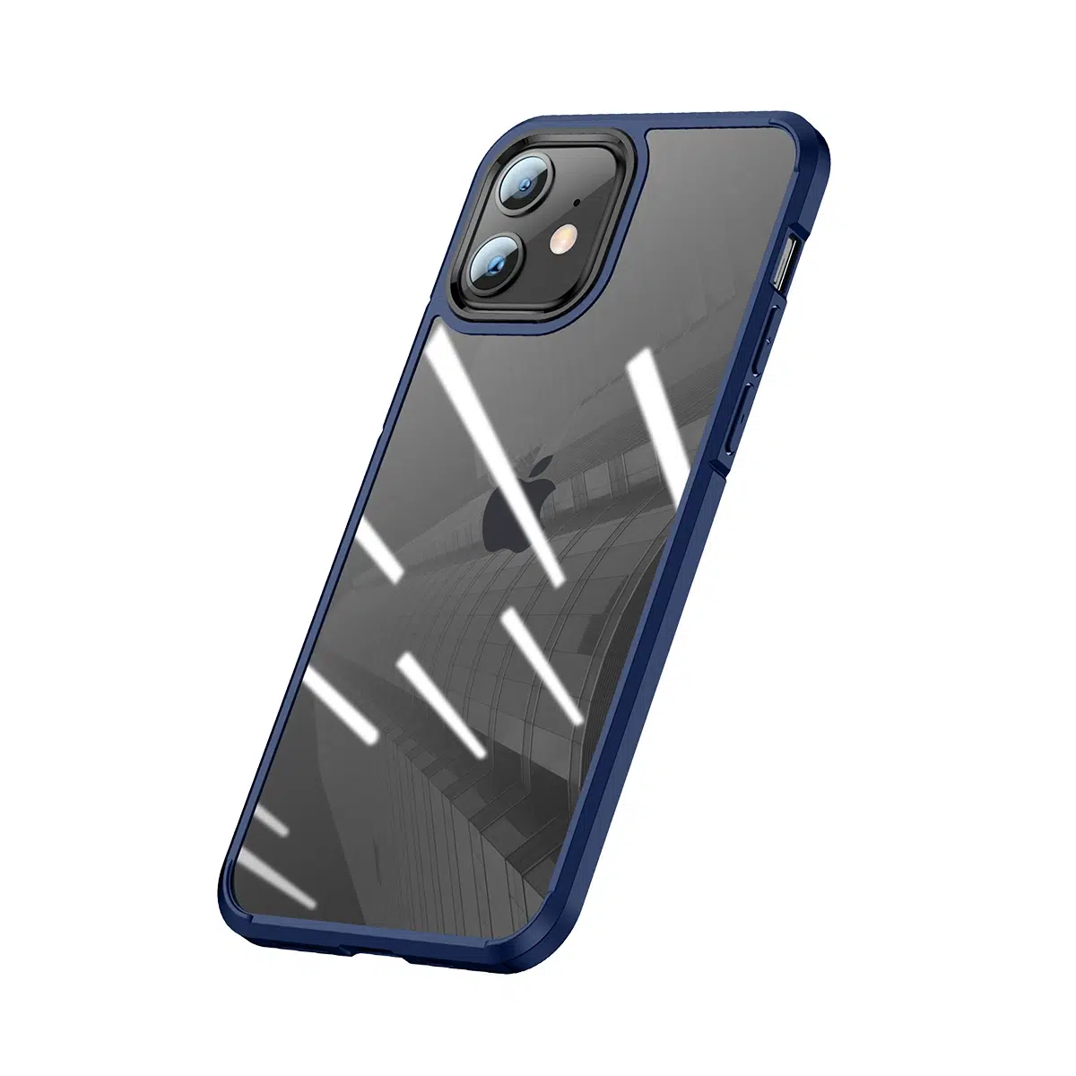 BİKAPAK ELIT CRYSTAL IPHONE 12 MİNİ MAVİ KAPAK
