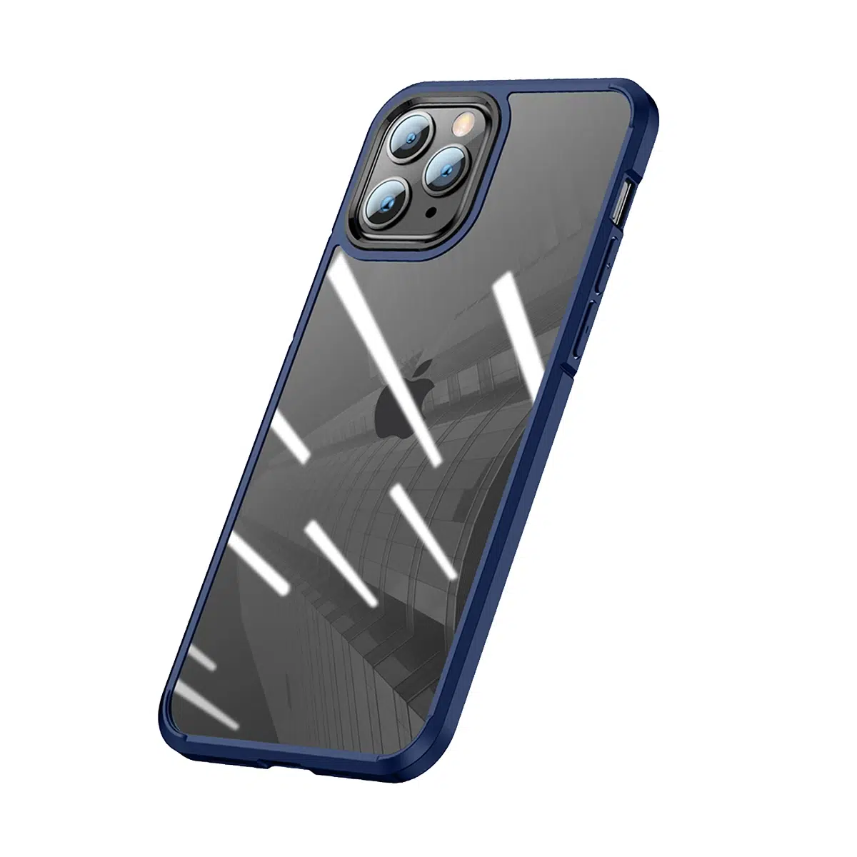 BİKAPAK ELIT CRYSTAL IPHONE 12 PRO MAX MAVİ KAPAK