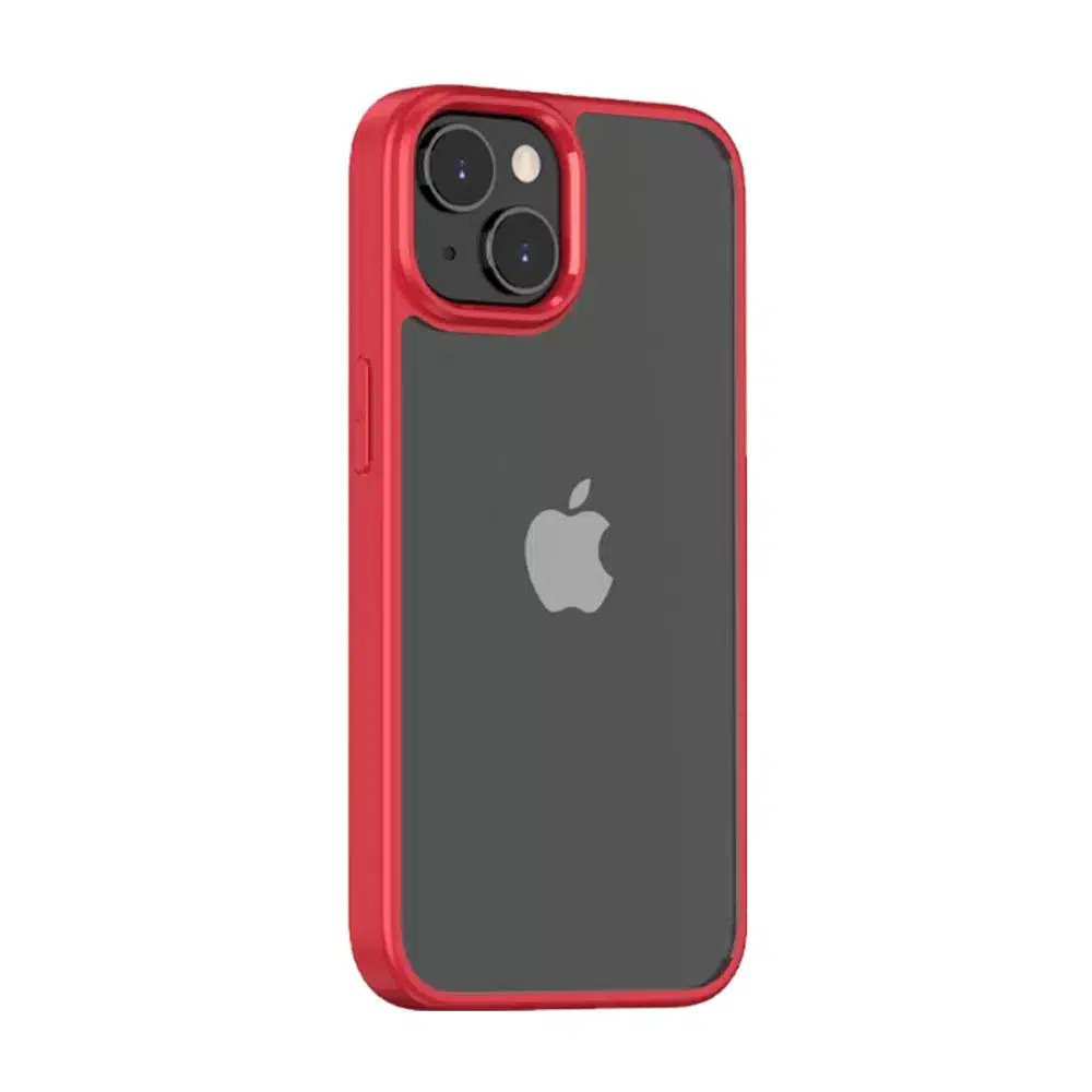 BİKAPAK ELIT CRYSTAL IPHONE 14 KIRMIZI KAPAK