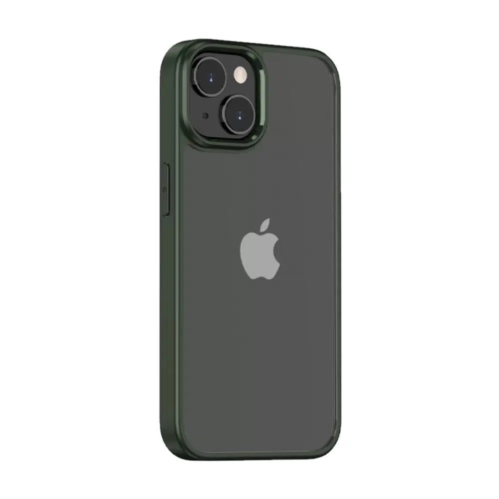 BİKAPAK ELIT CRYSTAL IPHONE 14 PLUS YEŞİL KAPAK