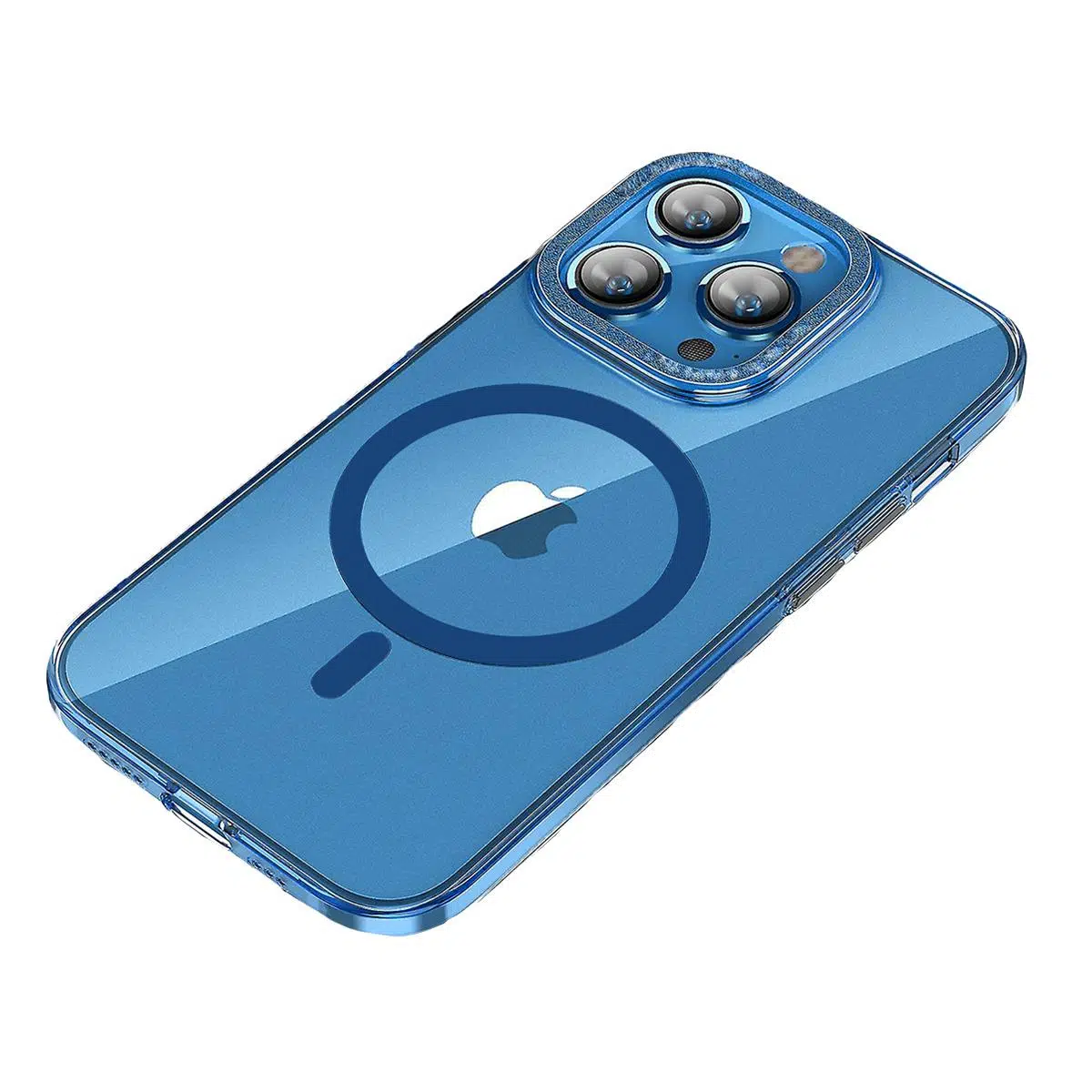 BİKAPAK MAGFIT IPHONE 15 PRO MAVİ KAPAK