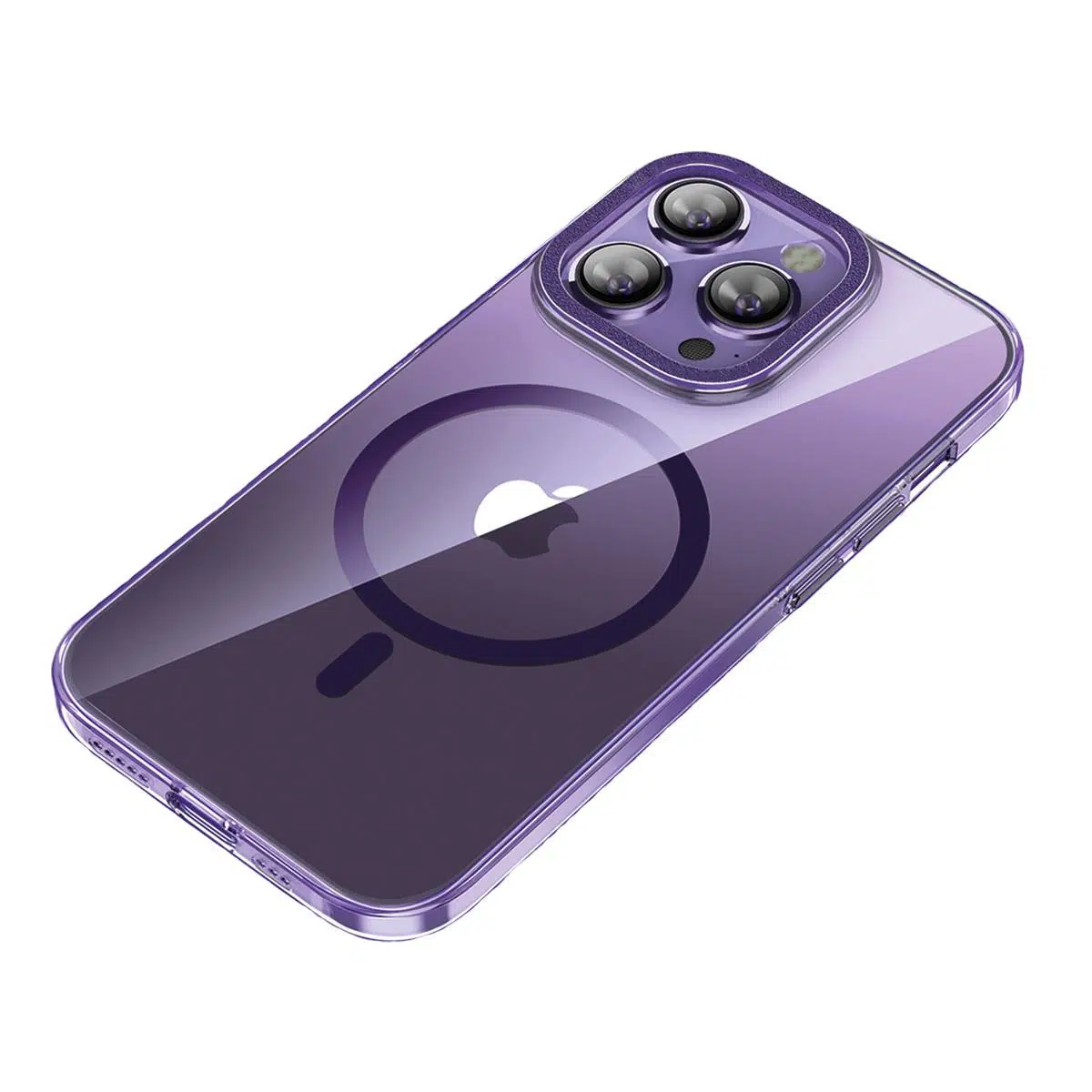 BİKAPAK MAGFIT IPHONE 15 PRO MAX MOR KAPAK
