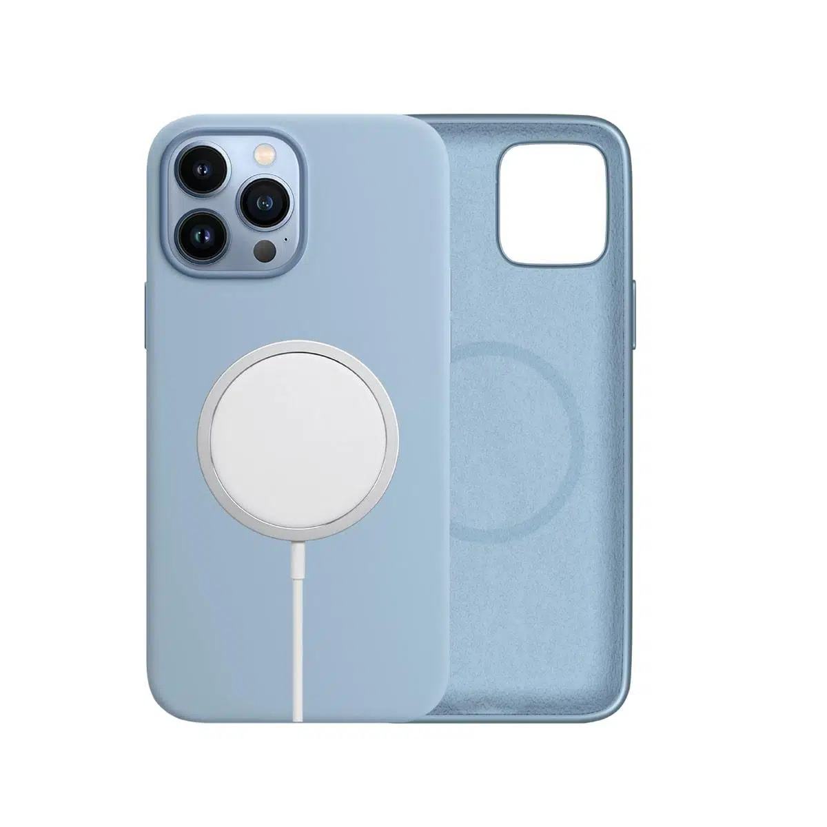 BİKAPAK MAGSENSE IPHONE 13 PRO BLUE FOG KAPAK