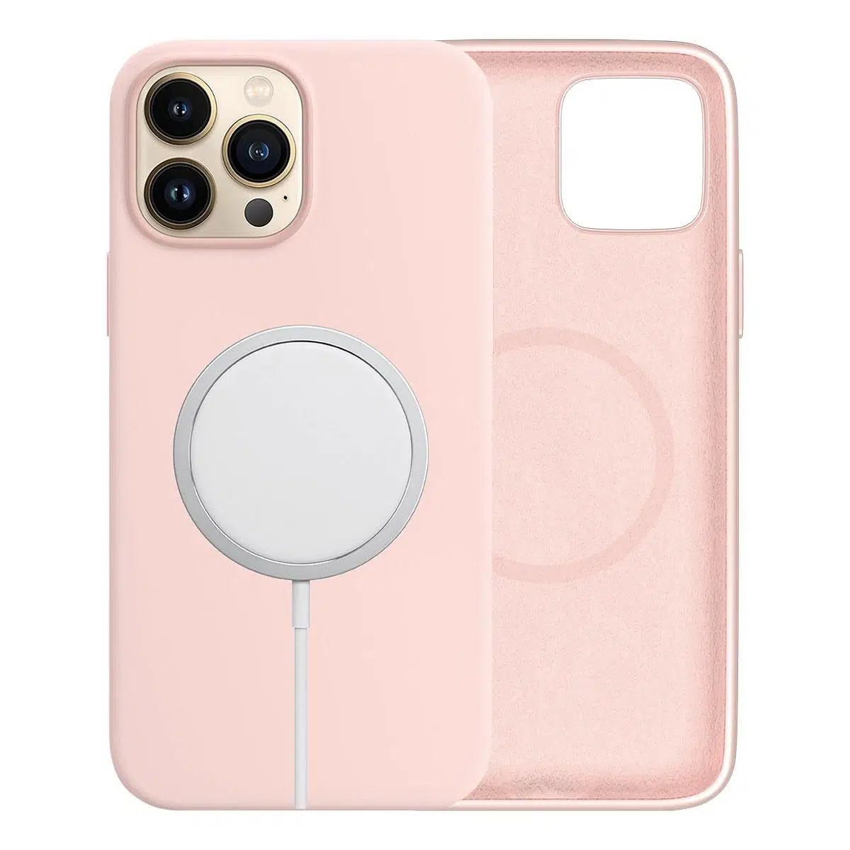 BİKAPAK MAGSENSE IPHONE 13 PRO MAX CHALKPINK KAPAK