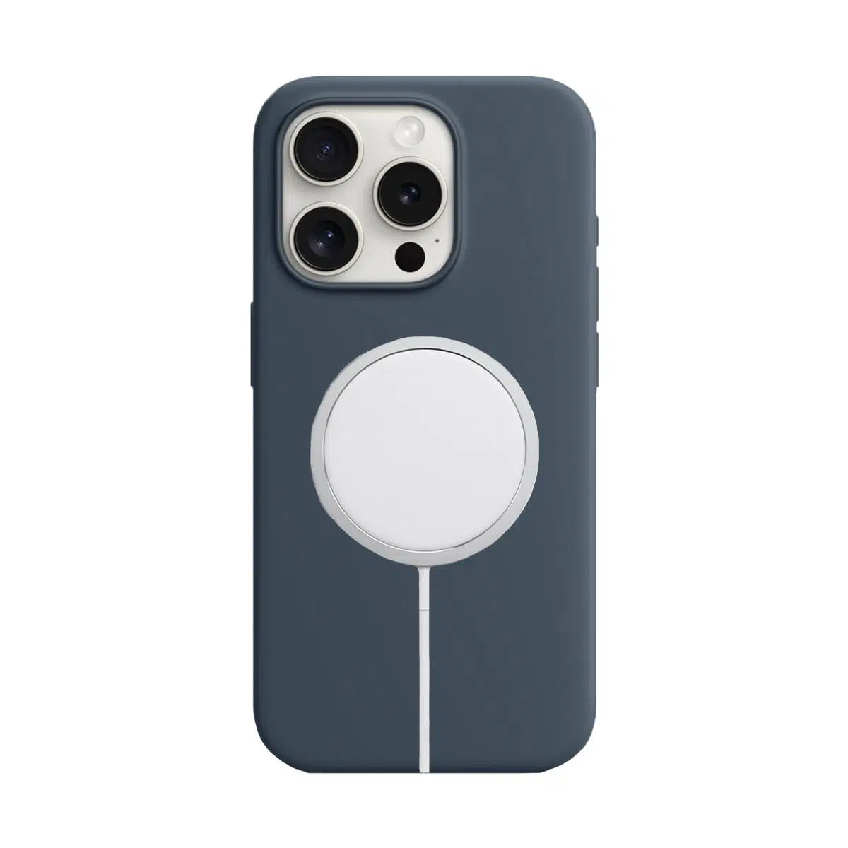 BİKAPAK MAGSENSE IPHONE 15 PRO DARK BLUE KAPAK