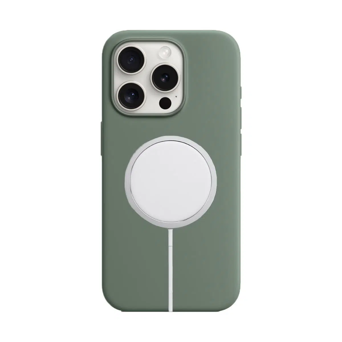 BİKAPAK MAGSENSE IPHONE 15 PRO GREEN KAPAK