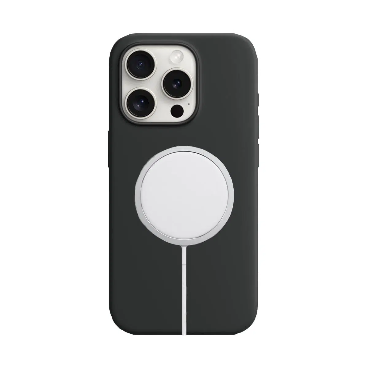 BİKAPAK MAGSENSE IPHONE 15 PRO MAX BLACK KAPAK