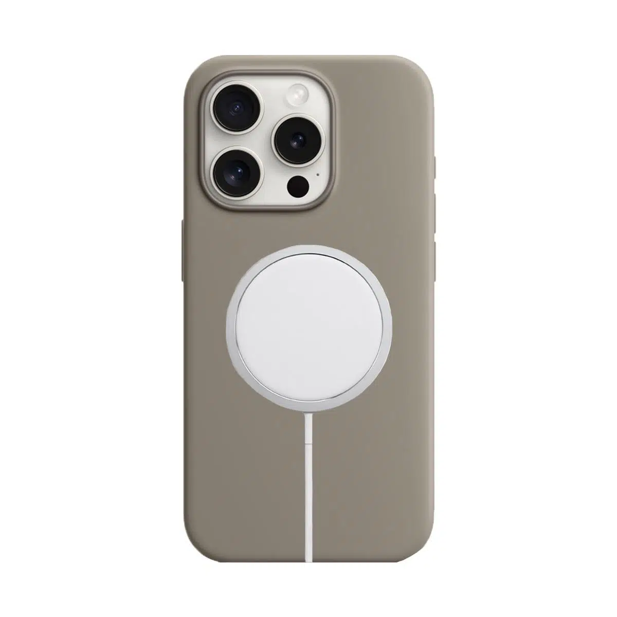 BİKAPAK MAGSENSE IPHONE 15 PRO MAX CLAY KAPAK