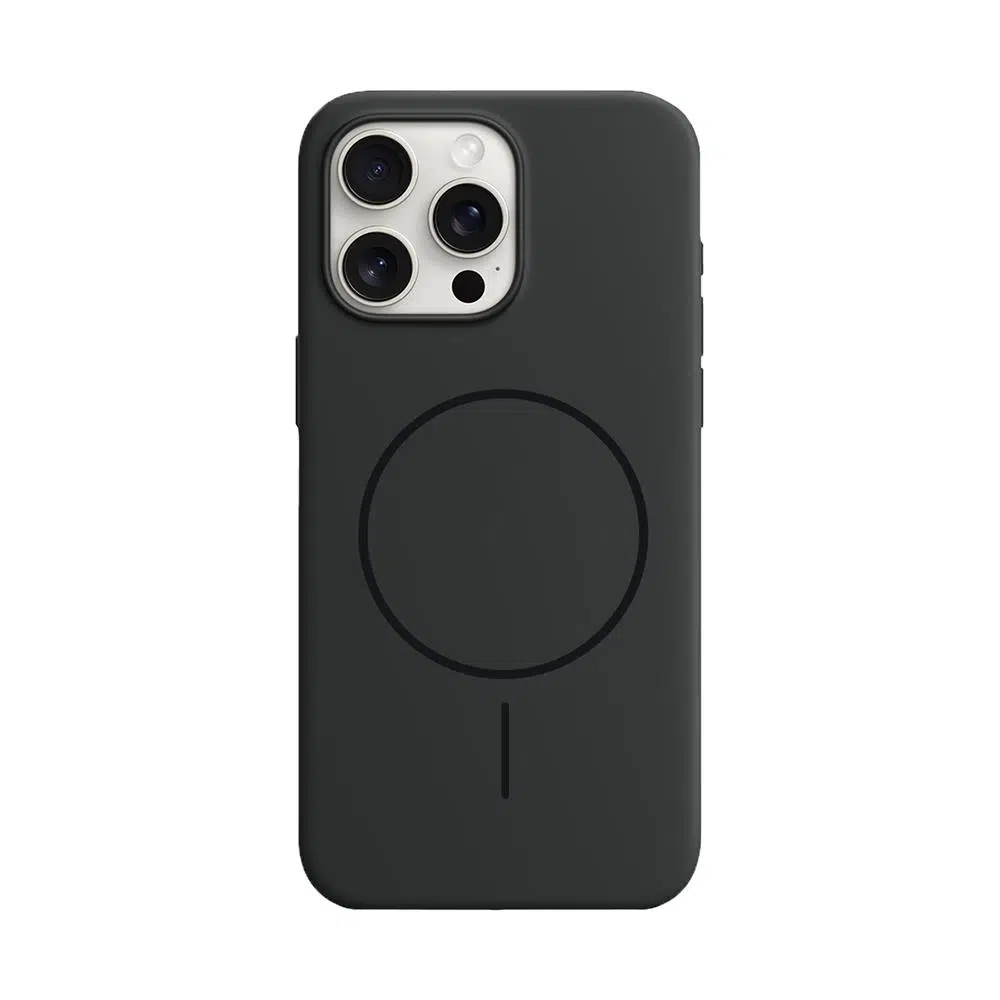 BİKAPAK MAGSENSE IPHONE 15 PRO MAX SİYAH KAPAK