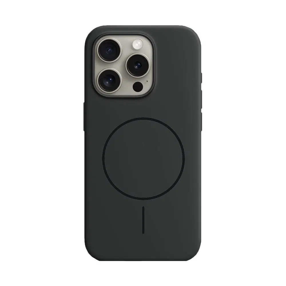 BİKAPAK MAGSENSE IPHONE 15 PRO SİYAH KAPAK