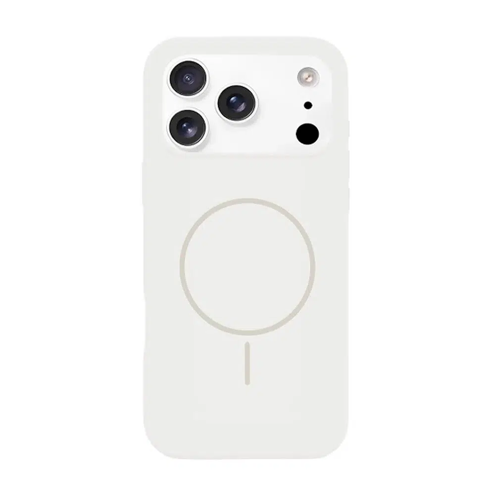 BİKAPAK MAGSENSE IPHONE 17 PRO BEYAZ KAPAK
