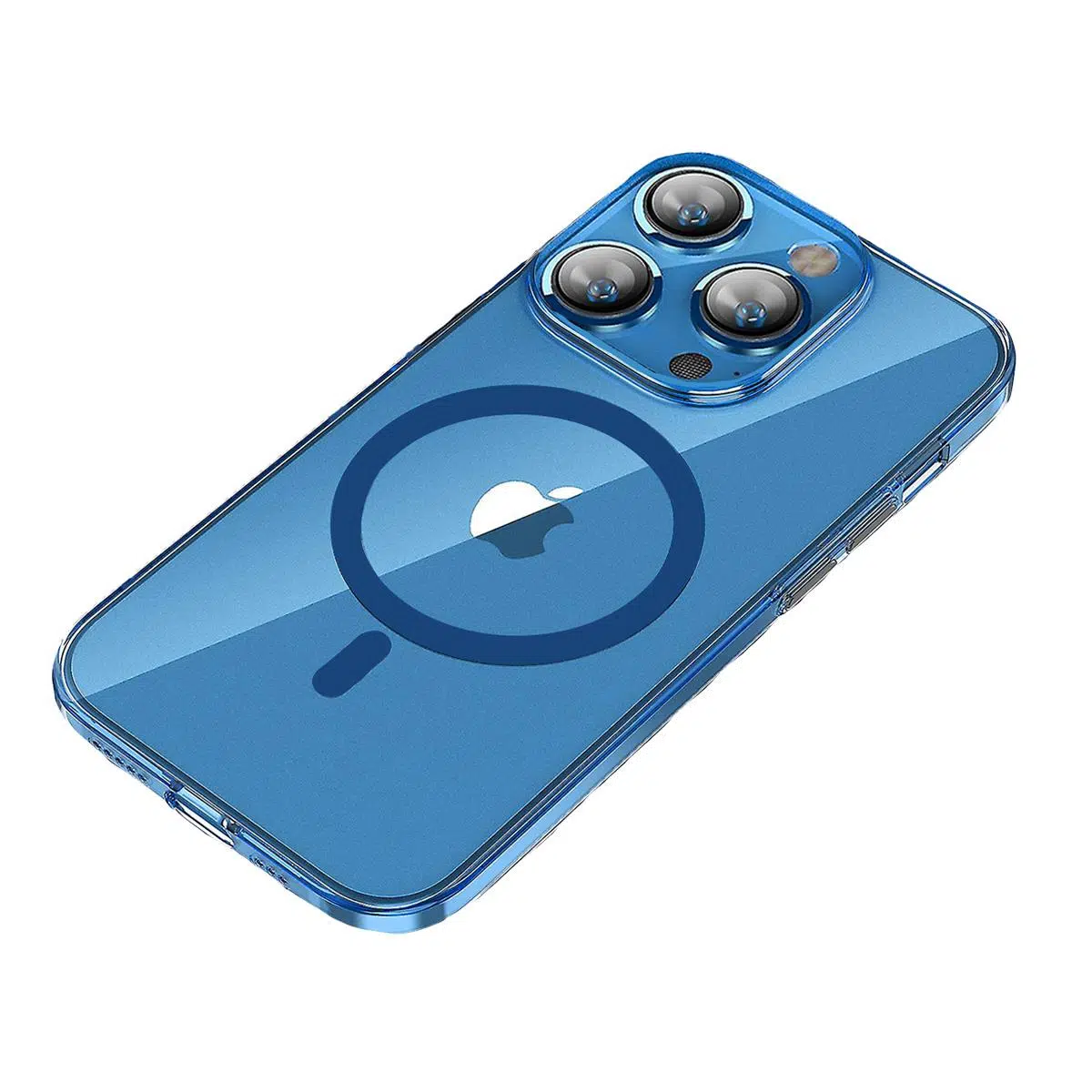 BİKAPAK MAGSLIM IPHONE 15 PRO MAVİ KAPAK