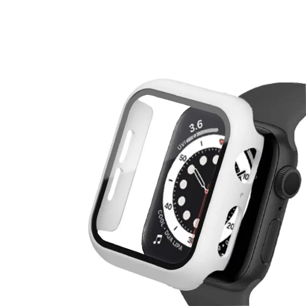 BİNANO APPLE WATCH 44MM SENSE KASA VE EKRAN KORUYUCU BEYAZ