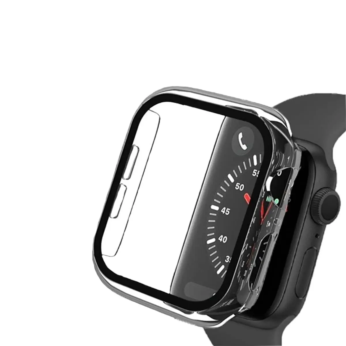 BİNANO APPLE WATCH 8 41MM SENSE KASA VE EKRAN KORUYUCU ŞEFFAF