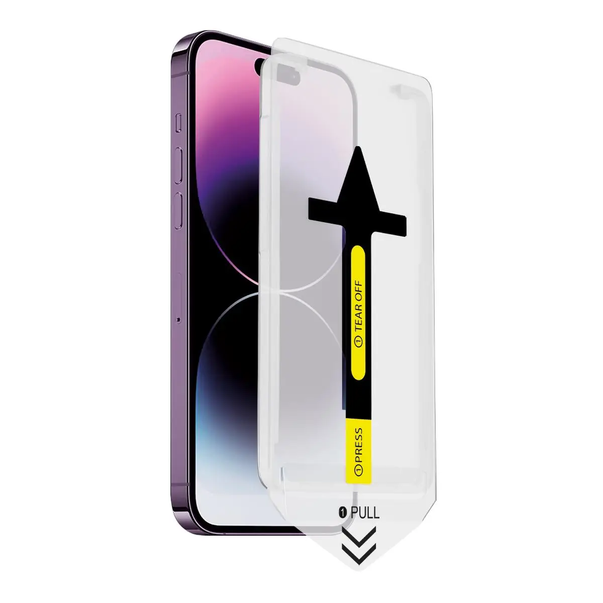 BİNANO DEFENDER IPHONE 15 PLUS EASY APP EKRAN KORUYUCU