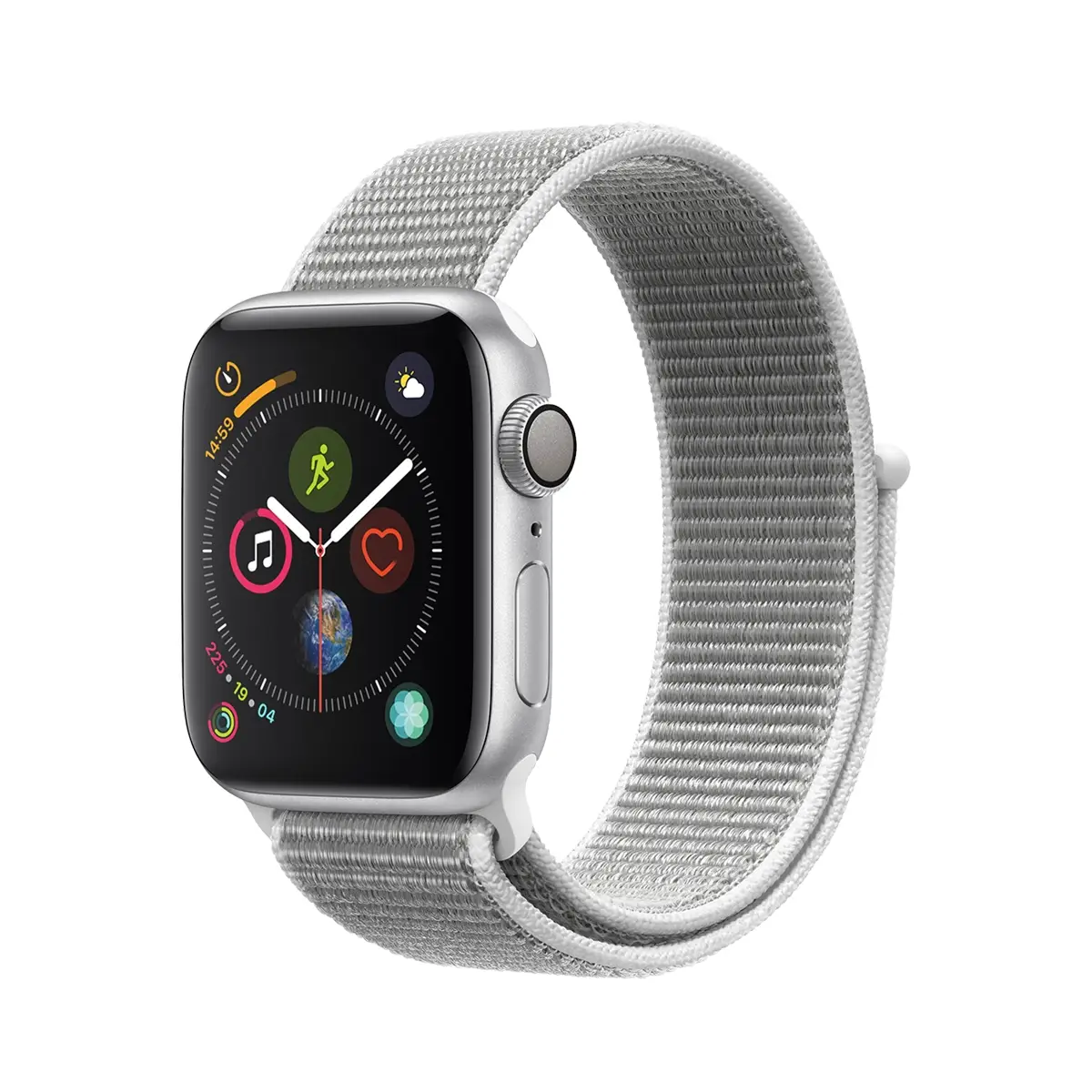 E2M APPLE WATCH 38-40-41MM KRD-03 HASIR ACIK GRI KORDON