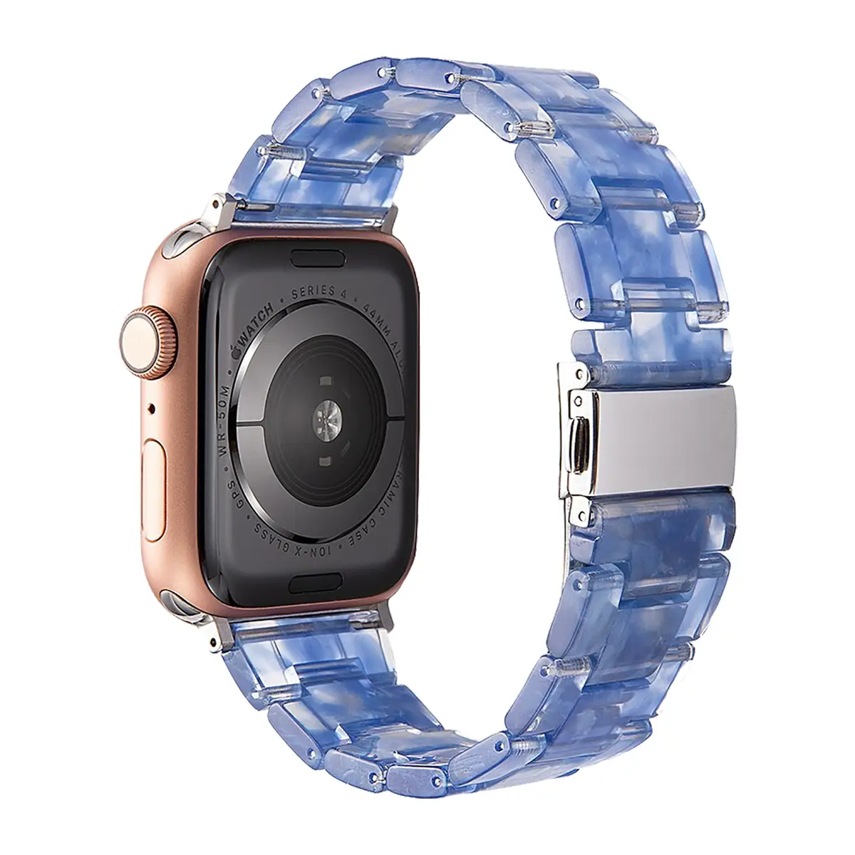 E2M Apple Watch 38-40-41mm KRD-25 Resin Mavi Kordon 
