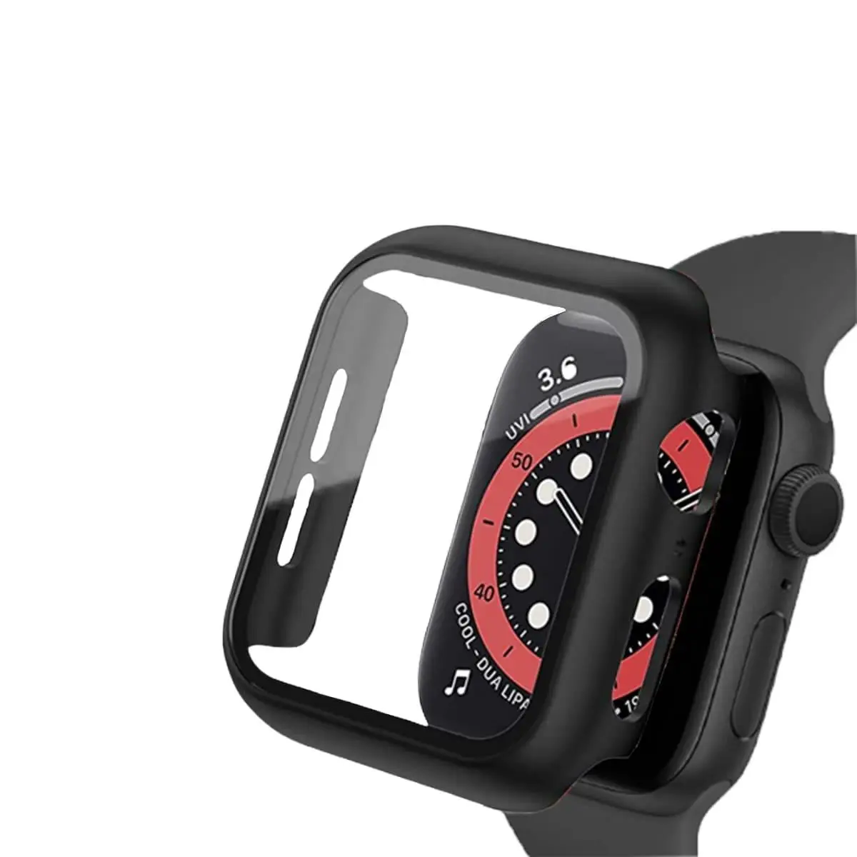 BİNANO APPLE WATCH 40MM SENSE KASA VE EKRAN KORUYUCU SİYAH