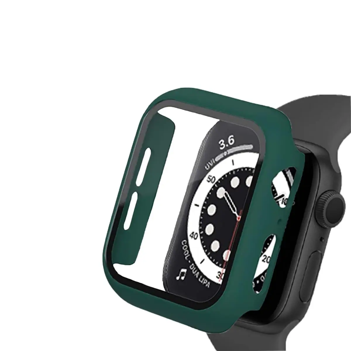 BİNANO APPLE WATCH 41MM SENSE KASA VE EKRAN KORUYUCU YEŞİL