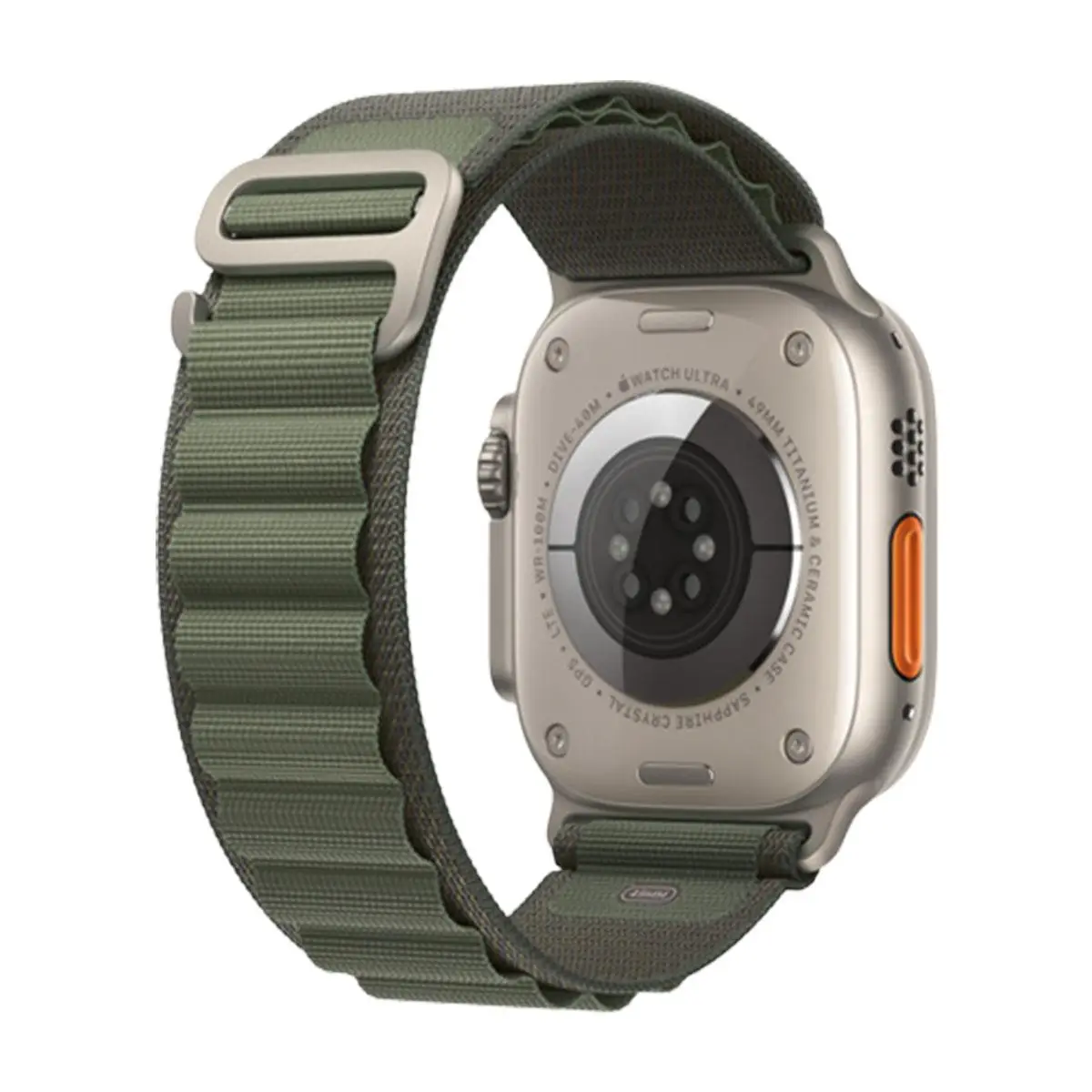 E2M APPLE WATCH 42-44-45-46-49MM KRD-26 ALPINE YEŞİL KORDON
