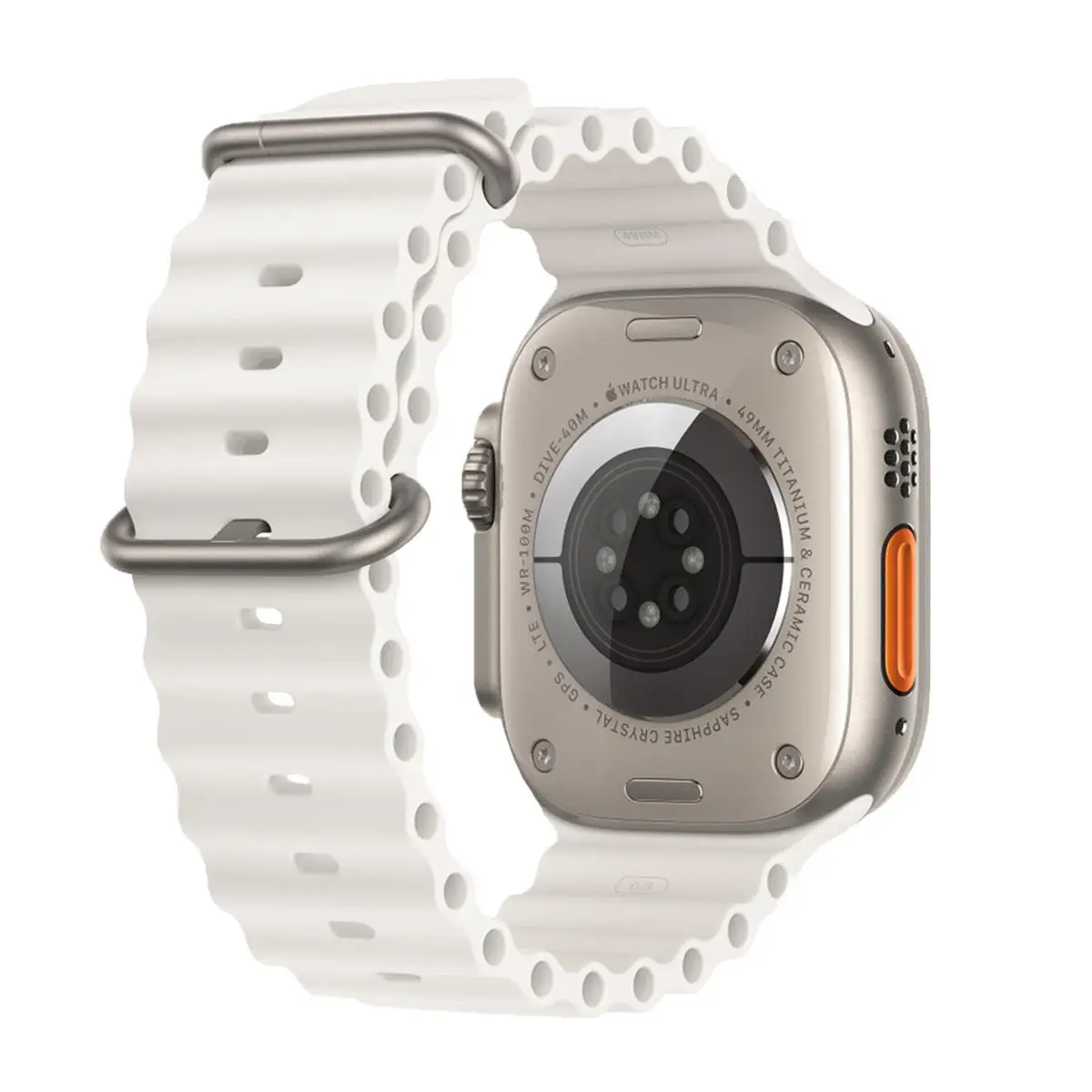 E2M APPLE WATCH 42-44-45-46-49MM KRD-28 OCEAN BEYAZ KORDON