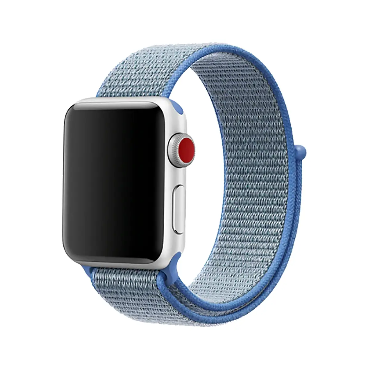 E2M APPLE WATCH 42-44-45-46-49MM KRD-03 HASIR AÇIK MAVİ KORDON