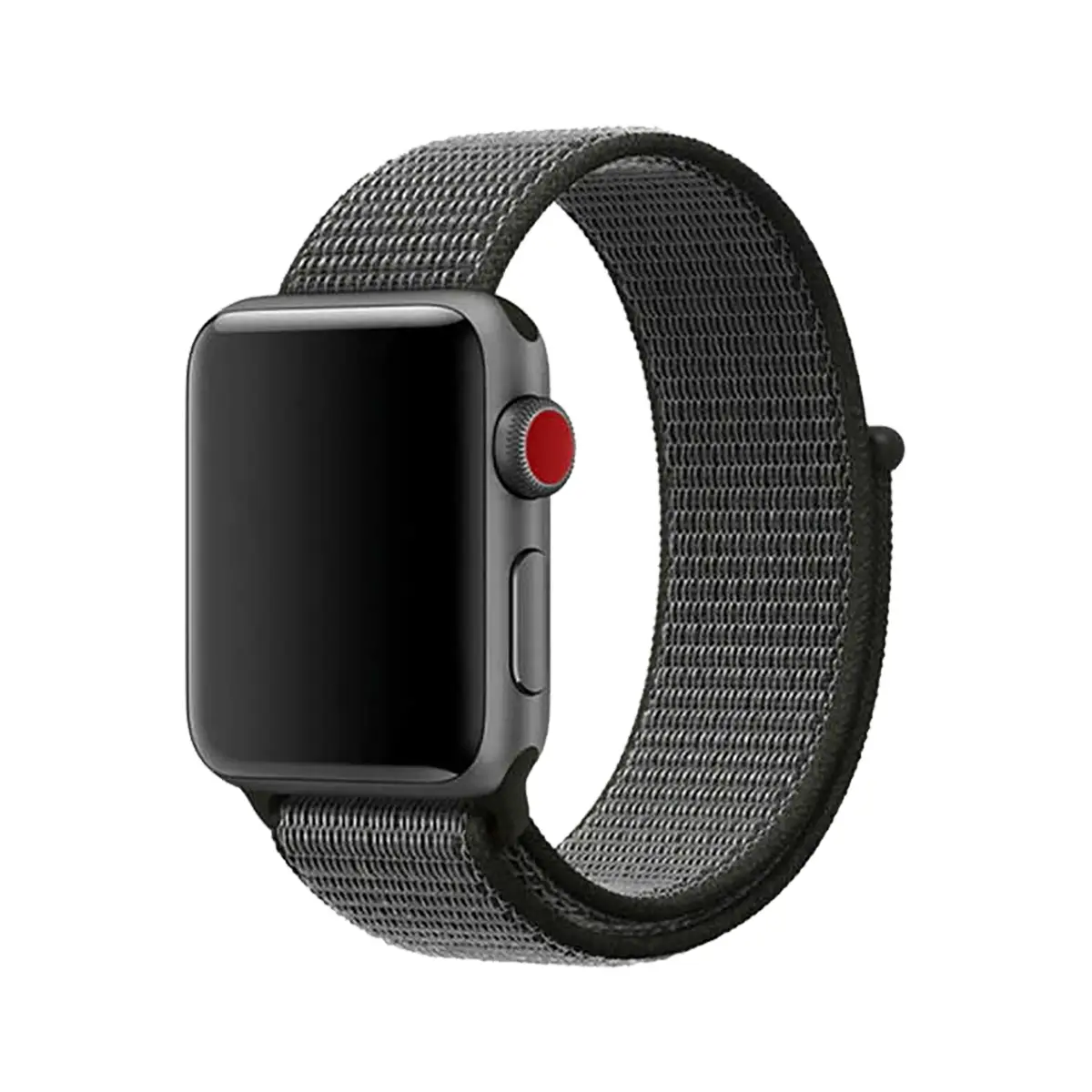 E2M APPLE WATCH 42-44-45-46-49MM KRD-03 HASIR GRİ KORDON
