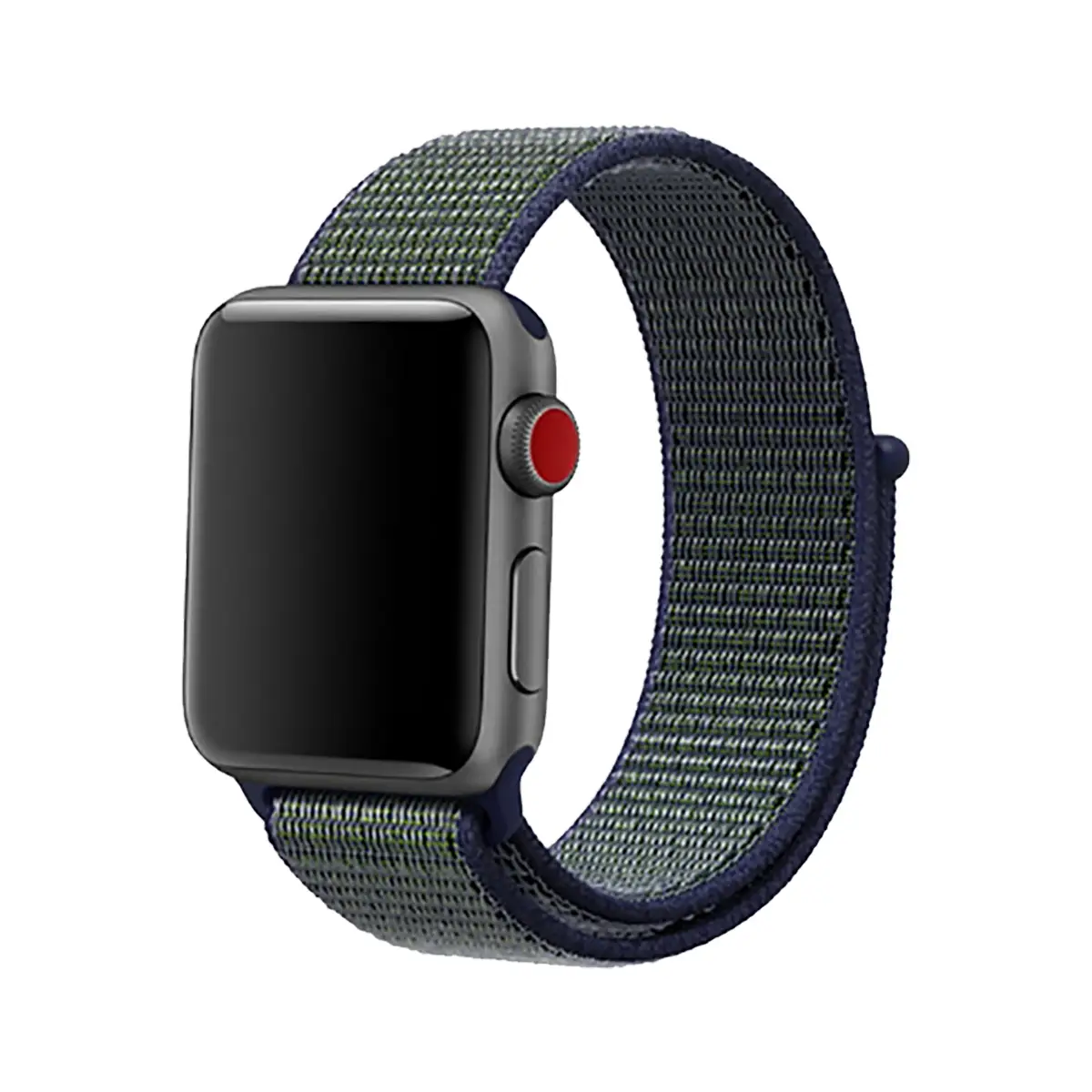E2M APPLE WATCH 42-44-45-46-49MM KRD-03 HASIR PASİFİK YEŞİL KORDON