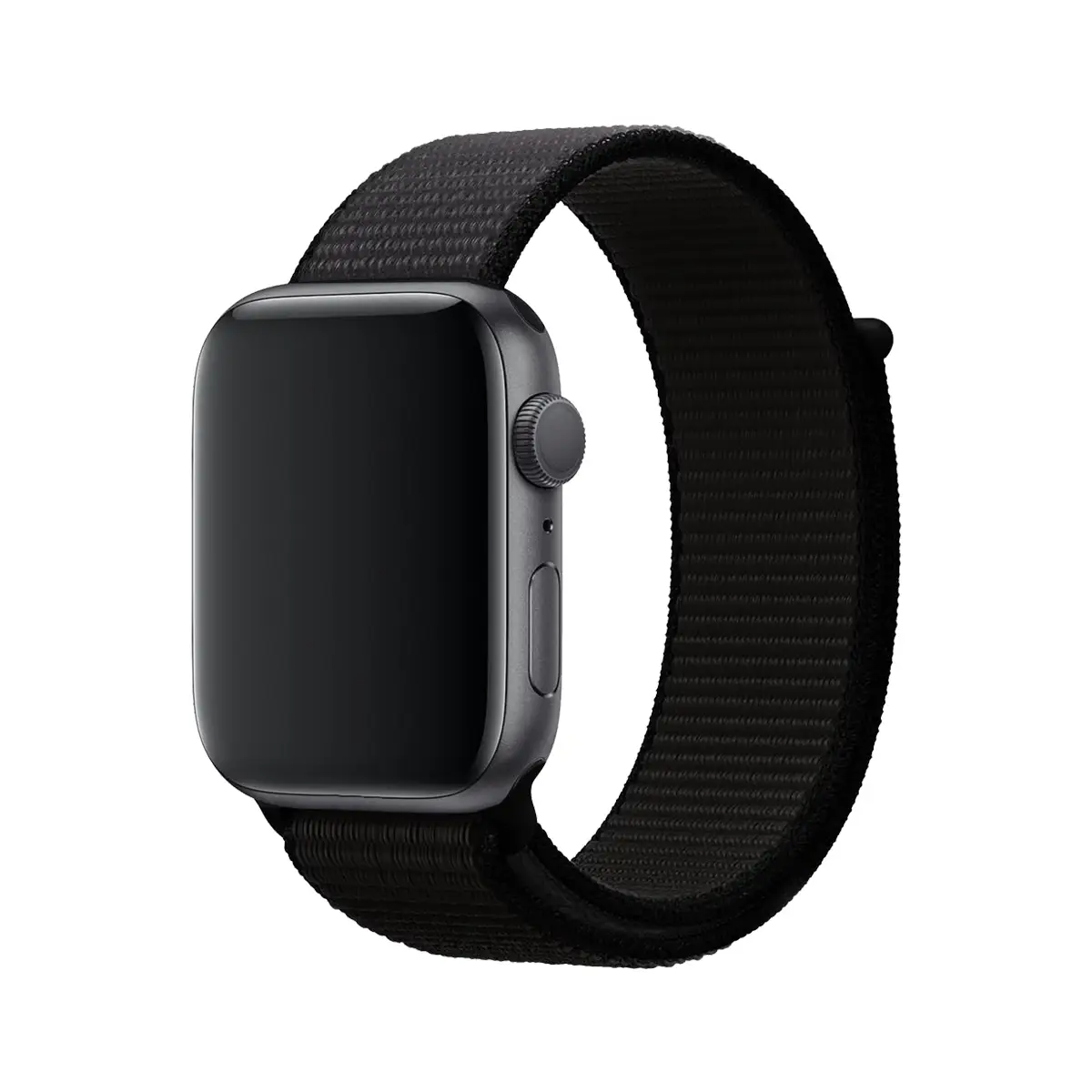E2M APPLE WATCH 42-44-45-46-49MM KRD-03 HASIR SIYAH KORDON