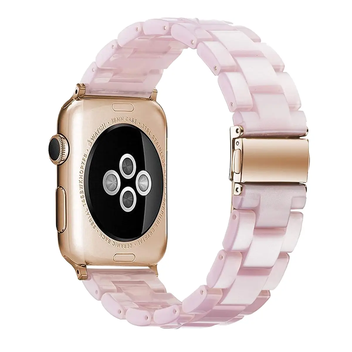 E2M Apple Watch 42-44-45-46-49mm KRD-25 Resin Toz Pembesi Kordon