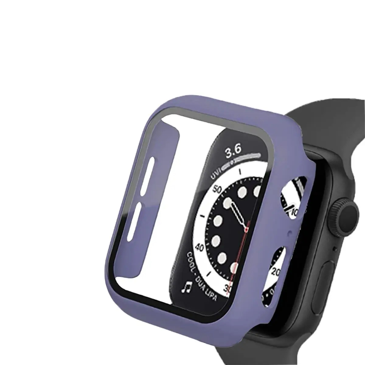 BİNANO APPLE WATCH 45MM SENSE KASA VE EKRAN KORUYUCU LİLA