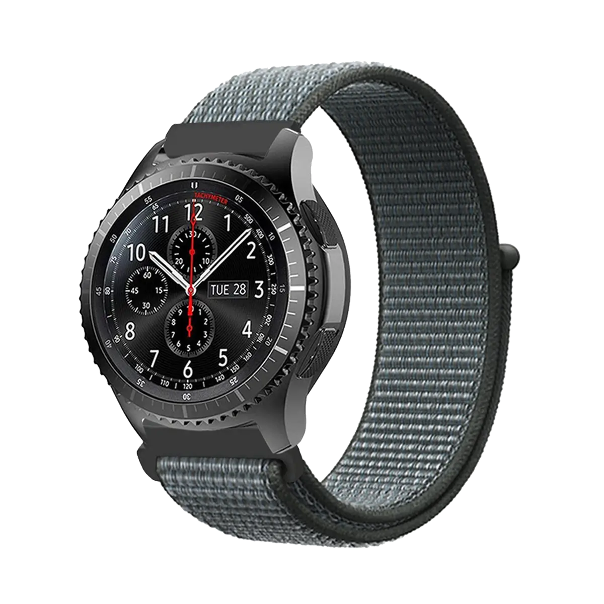 E2M HUAWEI WATCH 22MM KRD-03 HASIR GECE PARILTISI KORDON