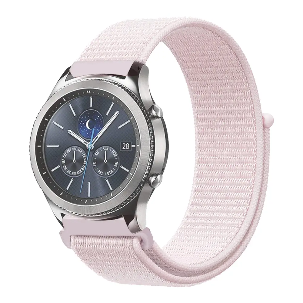 E2M Samsung Watch 22mm KRD-03 Hasır Kum Pembesi Kordon