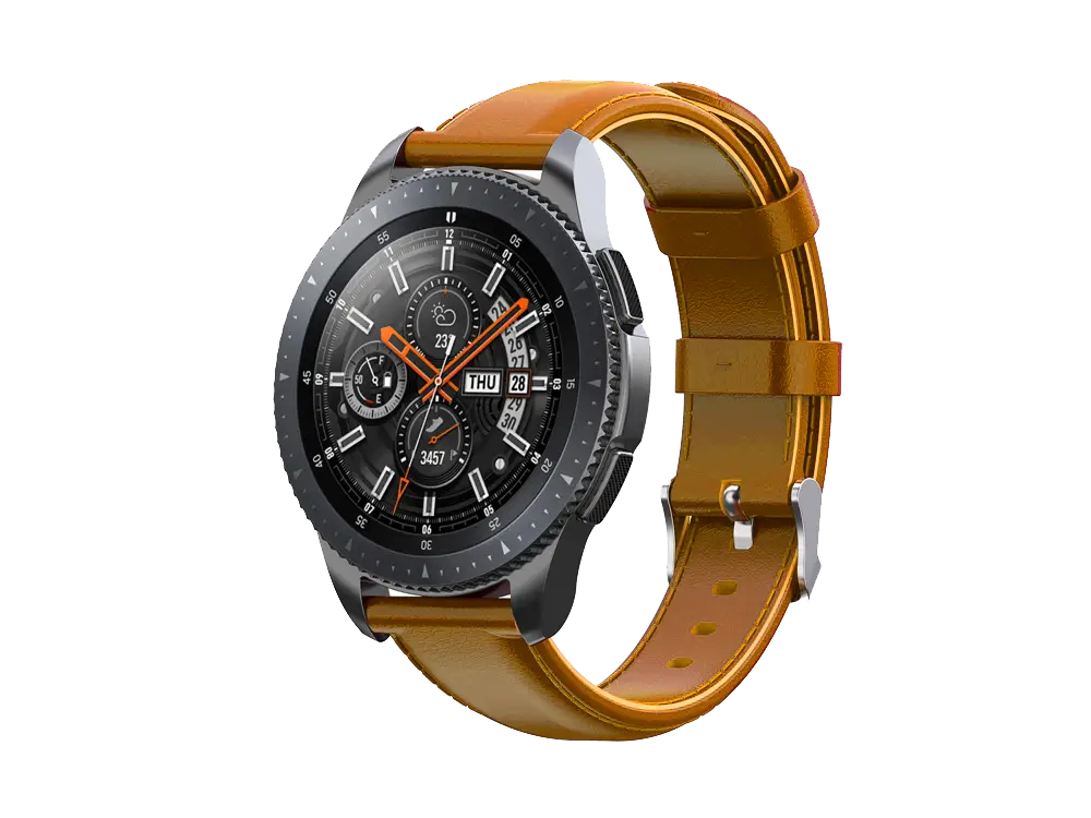 E2M SAMSUNG WATCH 22MM KRD-10 DERİ TABA KORDON